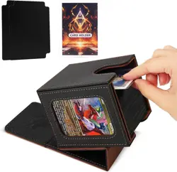 MTG Deck Box for Commander Display,Card Deck Box Fits 100 Double Sleeved Cards.. - Image 1