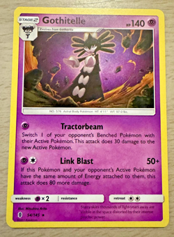 Pokemon TCG Gothitelle 54/145 Guardians Rising Non-Holo Rare Card - Image 1