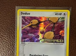 Doduo 45/106 (LP/NM) EX Emerald Reverse Holo Stamped Pokemon TCG Card 2005 - Image 5