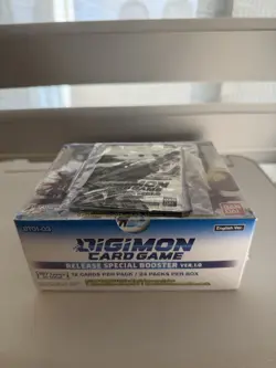 Digimon Card Game Special Booster Ver.1.0 BT01-03 W/ Dash PACK ENG SEALED - Image 1