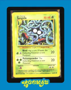 TANGELA - 66/102 - Base Set - Pokemon Card - Image 1