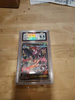BCTC 9.5 Japanese Mega Lopunny EX #114/070 SAR Full Art Pokemon Card TCG - Image 1