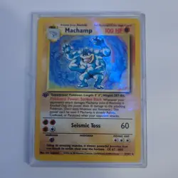 Pokemon Machamp 008/102 Deck Exclusives 1st Edition Holo Rare 100 HP Card - Image 3