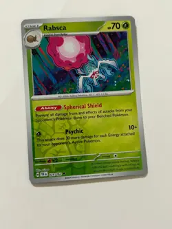 Pokemon Card Temporal Forces Reverse Holographic Rabsca 024/162 NM - Image 1