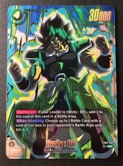 Broly : BR - FB06-062 (Gold) - Fusion World Promotion Cards and Packs (DBSFW_PR) - Image 1