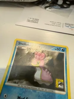 Shellos West Sea Lv 25- 107/132 - SDCC exclusive 2007 Promo Card Damaged conditi - Image 3
