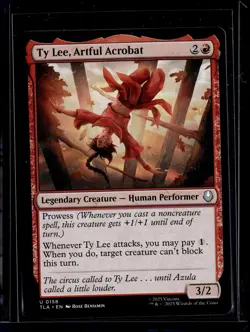 Ty Lee, Artful Acrobat - 158 - TLA - NM - MTG Magic the Gathering - Image 1