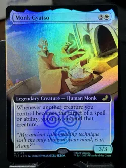 Monk Gyatso (Extended Art) - FOIL - MTG - TLE - 0173 - RARE ~ NM - Image 3