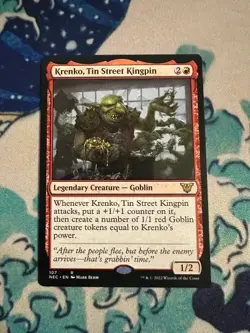 Krenko, Tin Street Kingpin War of the Spark Regular - Image 1
