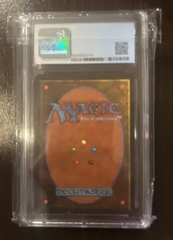 Magic the Gathering Antiquities Transmute Artifact CGC 9 MTG Graded - Image 2