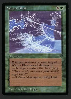 ***English Winter Blast*** MTG Legends Magic Kid Icarus - Image 1