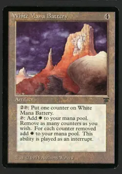 ***English White Mana Battery*** MTG Legends Magic Kid Icarus - Image 1