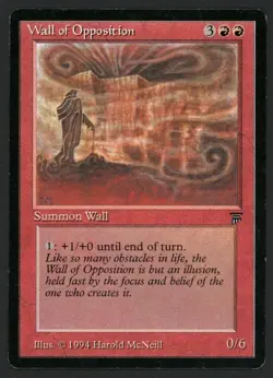 ***English Wall of Opposition*** MTG Legends Magic Kid Icarus - Image 1