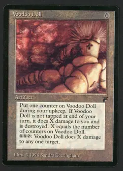 ***English Voodoo Doll*** MTG Legends Magic Kid Icarus - Image 1