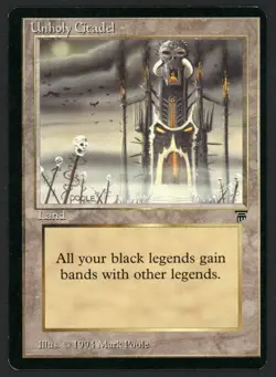 ***English Unholy Citadel*** MTG Legends Magic Kid Icarus - Image 1