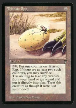 ***English Triassic Egg*** MTG Legends Magic Kid Icarus - Image 1