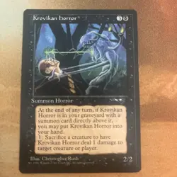 Krovikan Horror - Alliances MTG NM - Image 1