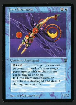 ***English Time Elemental*** MTG Legends Magic Kid Icarus - Image 1