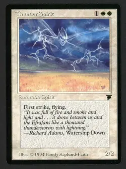 ***English Thunder Spirit*** MTG Legends Magic Kid Icarus - Image 1