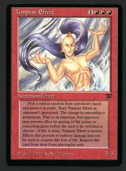 ***English Tempest Efreet*** MTG Legends Magic Kid Icarus - Image 1