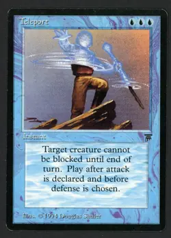 ***English Teleport*** MTG Legends Magic Kid Icarus - Image 1