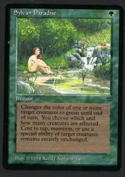 ***English Sylvan Paradise*** MTG Legends Magic Kid Icarus - Image 1