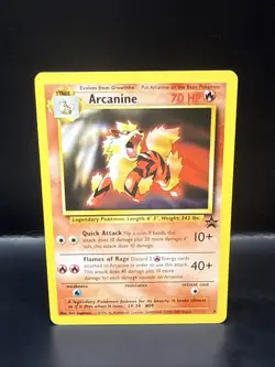 Pokemon Card - Arcanine WoTC Black Star Promo 6 Non Holo O - Image 3