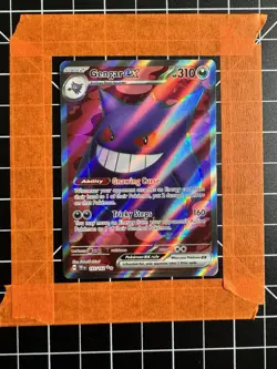 Gengar ex 193/162 Ultra Rare Temporal Forces Full Art Pokemon TCG - Image 1