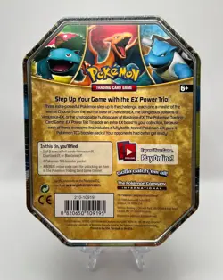 (402844) Pokemon 2014 Venusaur EX Power Trio Collectors Tin - Factory Sealed 820650109195 - Image 3