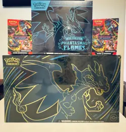 Pokemon Phantasmal Flames LOT of 4 ITEMS-UPC, ETB & 2 BOOSTER BUNDLES - Image 1