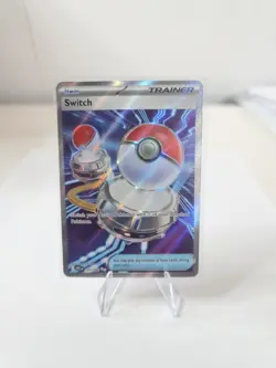 2025 Pokemon TCG Switch 123/94 PFL Full Art Ultra Rare NM Pack Fresh - Image 1