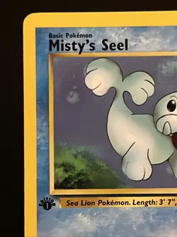 Misty's Seel 1st Edition Gym Heroes 88/132 Pokemon 2000 NM - Image 3