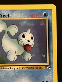 Misty's Seel 1st Edition Gym Heroes 88/132 Pokemon 2000 NM - Image 4