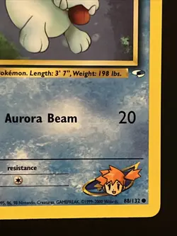 Misty's Seel 1st Edition Gym Heroes 88/132 Pokemon 2000 NM - Image 5