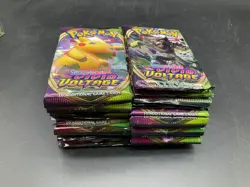 Lot (36) Pokemon SWSH Vivid Voltage Booster Packs Sealed w/ Diplay Box - Image 3