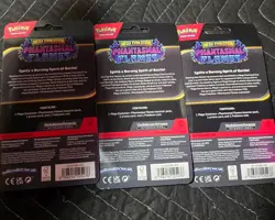 Pokemon Phantasmal Flames Blister Pack (3qty) - Image 2