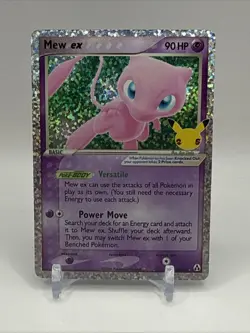 Pokemon TCG Mew EX 88/92 Celebrations Classic Collection Holo - Image 1
