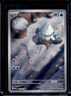 2025 Pokemon Mega Evolution Snover Illustration Rare #140/132 - Image 1