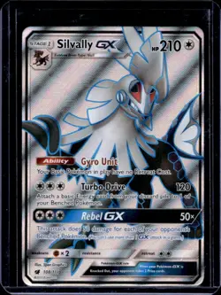 2017 Pokemon Sun & Moon Crimson Invasion Silvally #108/111 - Image 1