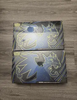 (LOT OF x2) Pokemon TCG Mega Charizard X EX Ultra Premium Collection UPCs Sealed - Image 1