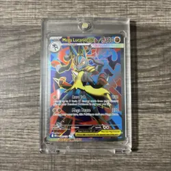 Pokemon Mega Lucario EX 160/132 Ultra Rare Full Art Holo TCG - Image 1