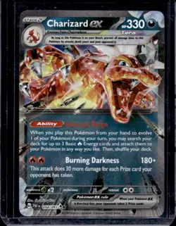 2024 Pokemon Paldean Fates Charizard ex #054/091 - Image 1
