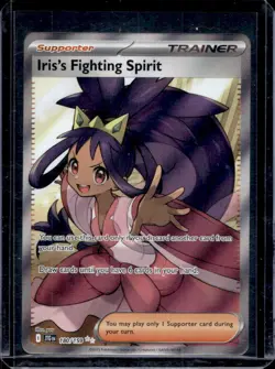 2025 Pokemon Journey Together Iris's Fighting Spirit #180/159 - Image 1