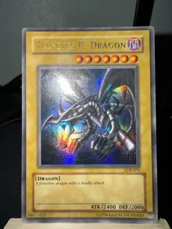 Red-Eyes B. Dragon LOB-070 The Legend of Blue Eyes White Dragon Unlimited - Image 3