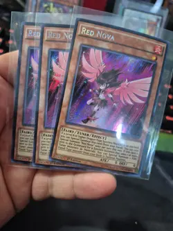 Yugioh Red Nova DRL3-EN017 Secret Rare 1st Ed Near Mint Condition - Image 2