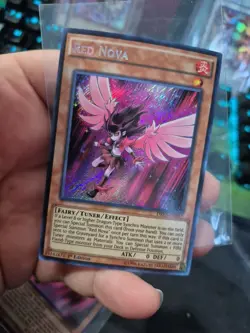 Yugioh Red Nova DRL3-EN017 Secret Rare 1st Ed Near Mint Condition - Image 3
