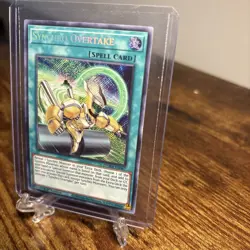 YUGIOH -- Synchro Overtake - DAMA-EN067 - SR - 1st Ed MINT ships in top loader - Image 3