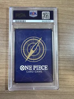 Edward Newgate 2024 One Piece JAPANESE OP08 Alternate Art #043 PSA 10 - Image 2