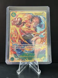 Monkey.D.Luffy (118) OP13-118 Carrying On His Will Foil - Image 1