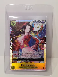Boa Hancock SR OP14-112 The Azure Sea's Seven English One Piece TCG Super Rare - Image 1